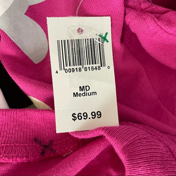 DISNEY PARKS NWT FOOD AND WINE 2020 SPIRIT JERSEY LIFE IS TOO SHORT… EAT PINK - Picture 9 of 10